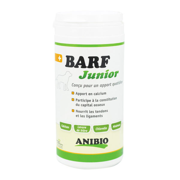 BARF Junior : compléments alimentaires vitamines minéraux pour croissance chien chaton - Anibio