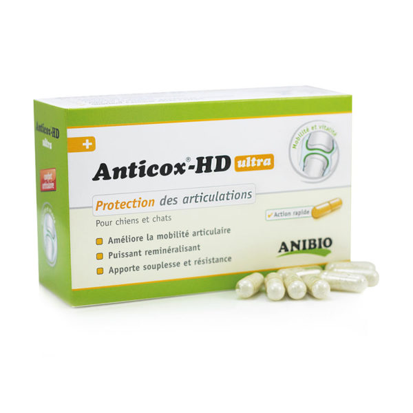Anticox® HD Ultra : Protection naturelle des articulations pour chiens et chats - Anibio