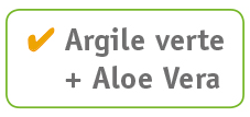 Argiles vert et Aloe Vera