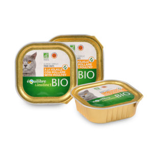 Terrine pour chat à la volaille et aux légumes Bio